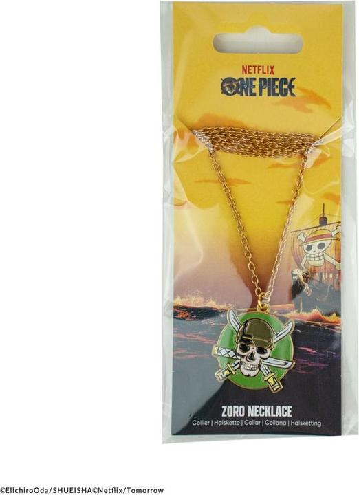 Actual product image Cinereplicas One Piece necklace & pendant Zoro