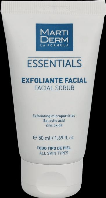 Actual product image Martiderm Essentials Exfoliating Face Cream 50 ml (Cleansing lotion, 50 ml)