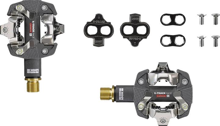 Actual product image Look X-TRACK RACE pedals Carbon Ti black