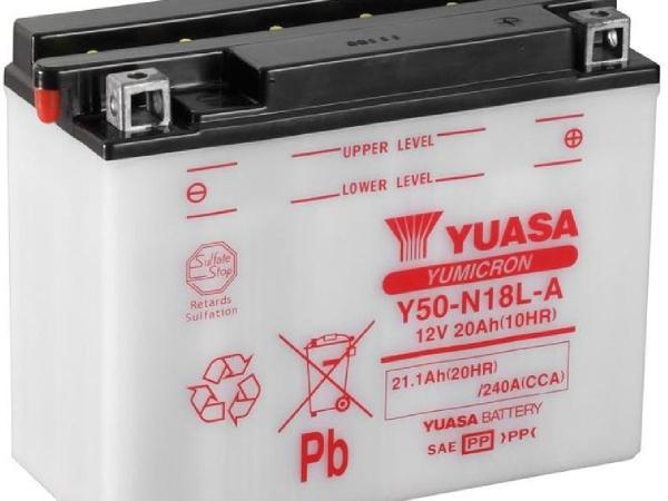 Actual product image Yuasa Garantie limitée de 6 mois (12 V, 21.10 Ah, 240 A)