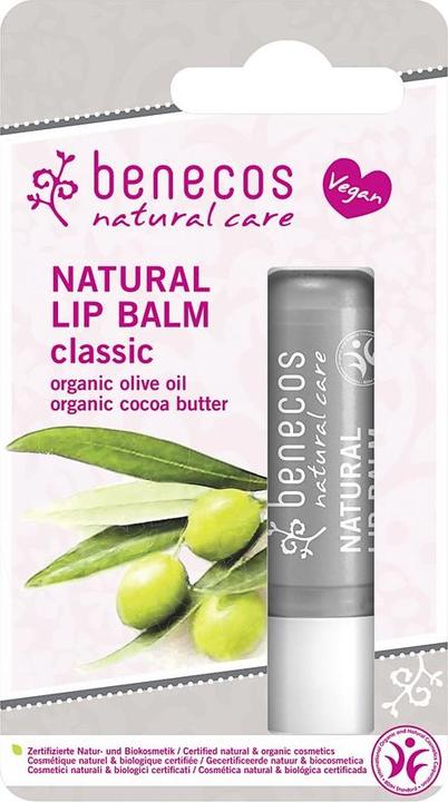 Image du produit Benecos Baume à lèvres naturel classique (Baume)