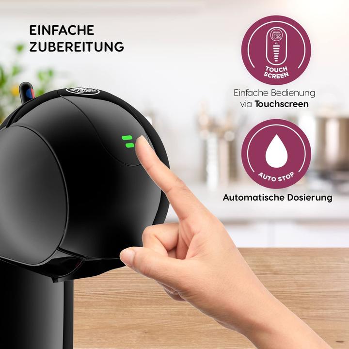 Actual product image Krups Infinissima Touch Automatic Multi-jet Capsule Machine Black (NESCAFÉ Dolce Gusto, EU plug)