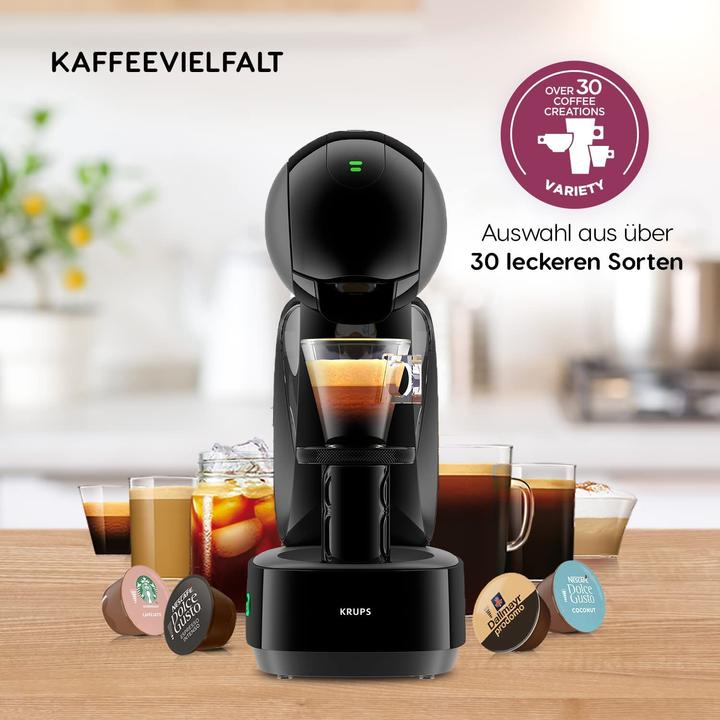Actual product image Krups Infinissima Touch Automatic Multi-jet Capsule Machine Black (NESCAFÉ Dolce Gusto, EU plug)