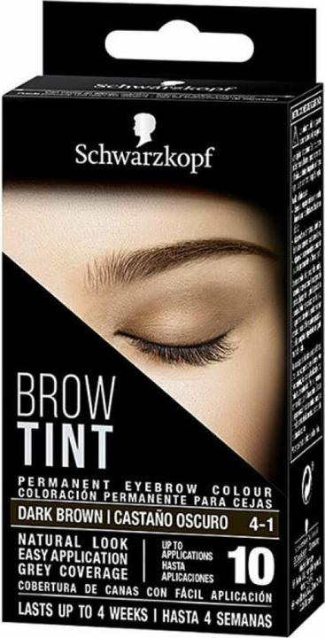 Schwarzkopf Brow Tint Permanent Eye Brow Color 4 - 1