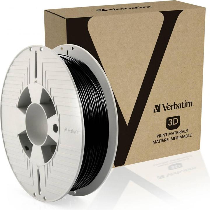 Produktbild Verbatim 1.75mm, Primalloy, schwarz, 500g (Primalloy, 1.75 mm, 500 g, Schwarz)