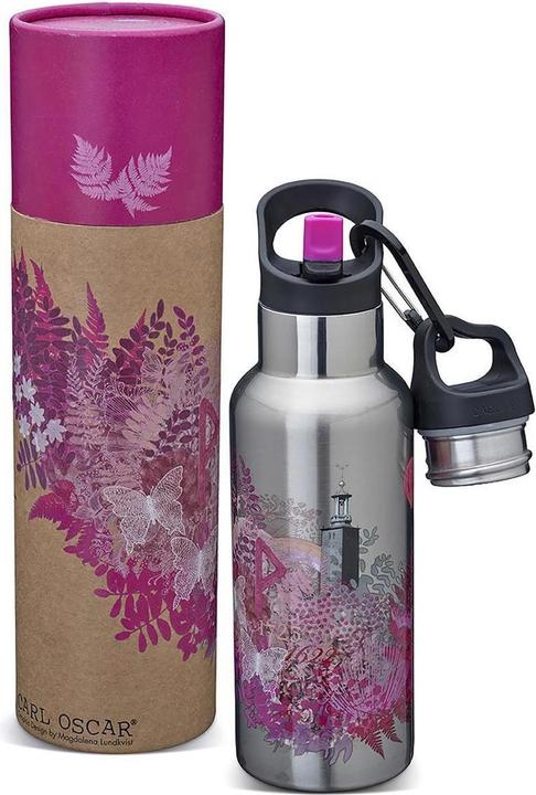 Actual product image Carl Oscar Stainless Steel Thermos Wisdom TEMPflask 500ml Pink (0.50 l)
