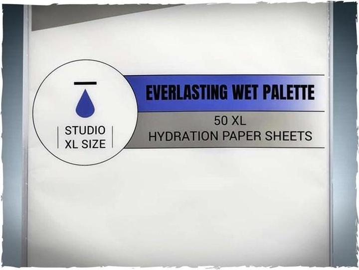 Redgrass RED-WPSP16 - Outils de peinture : feuilles de papier d'hydratation pour Studio XL