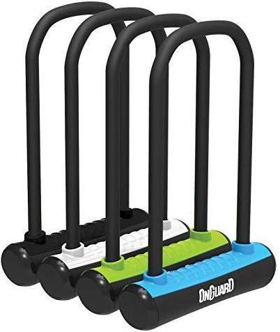 Actual product image Onguard bicycle lock NEON 8152GR U-LOCK - 115mm 292mm - holder + 2 x keys green (NEW)