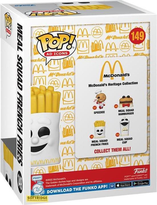 Actual product image Funko POP! Ad Icons : McDonalds Fries (149)
