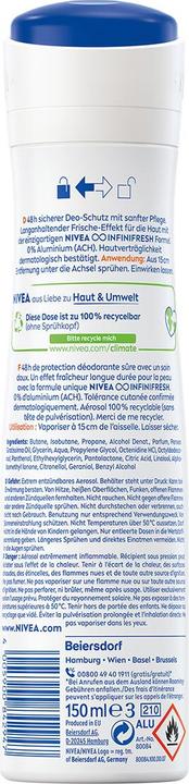 Immagine prodotto NIVEA Fresco e fruttato (Getto vaporizzato, 150 ml)