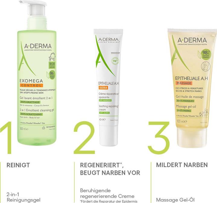 Actual product image A-Derma Epitheliale A.H. Massage (100 ml)