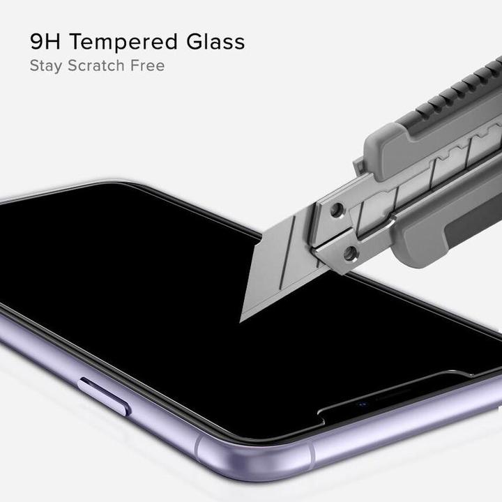 Immagine prodotto Spigen Vetro Temperato Alm Glass.Tr Iphone 11 Privacy (1 Pezzo/i, Apple iPhone XR, Apple iPhone 11)