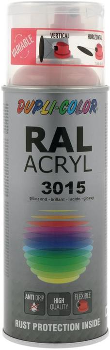 Produktbild Dupli-Color Acryllack glänzend RAL 3015 hellrosa (hellrosa, 0.40 l)
