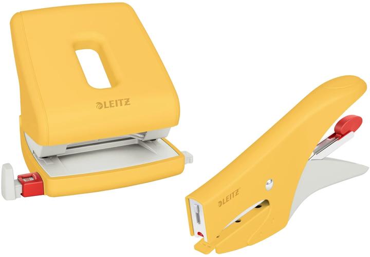Image du produit Leitz Pince à agrafer Cosy jaune (15.15 feuilles)