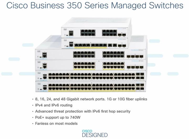 Produktbild Cisco CBS350-24T-4X (24 Ports)