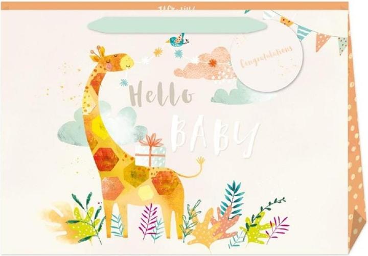 Image du produit Cart Pochette cadeau Hello Baby Girafe (Pochette cadeau, 1 x)