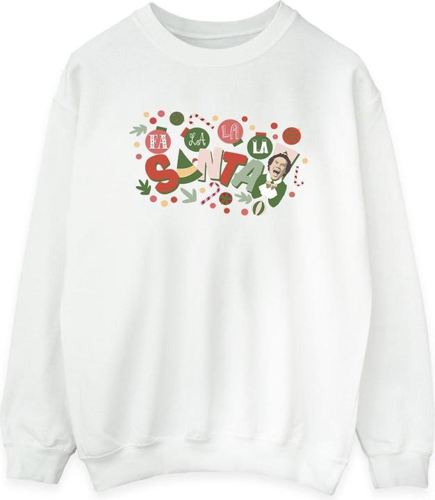 Immagine prodotto Elf Santa Fa La La Felpa Donna (4XL)