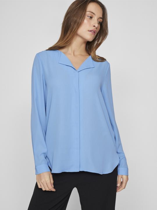 Produktbild Vila High Low geteilter Kragen Hemd (XXL)