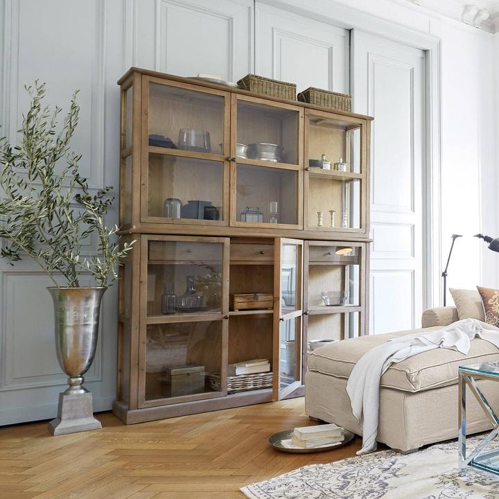 Actual product image Loberon Cupboard Blaise antique brown