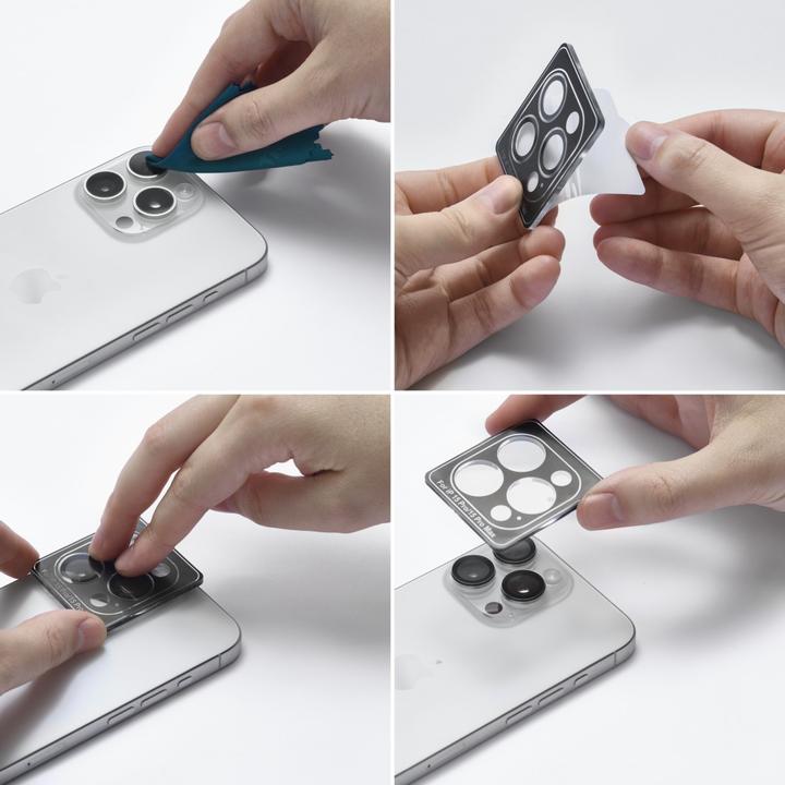 Image du produit Hama Protection des lentilles (3 pièce(s), Apple iPhone 16 Pro, Apple iPhone 16 Pro Max)