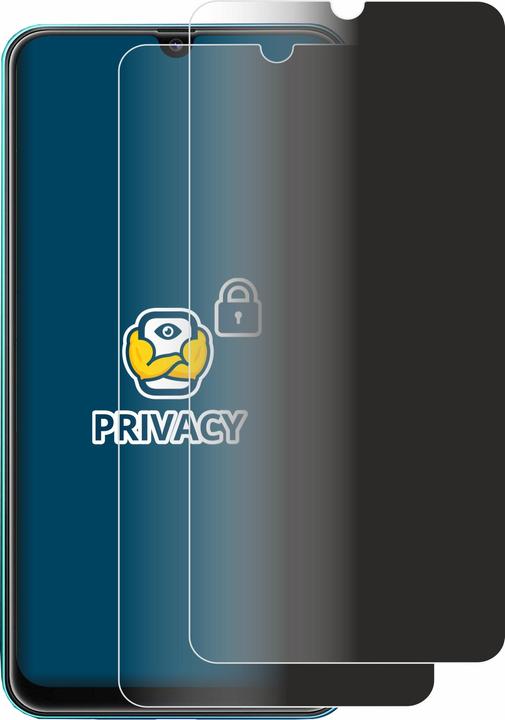 Actual product image BROTECT Anti-spy privacy film Blue light protection film (2 Piece, Samsung Galaxy M31)