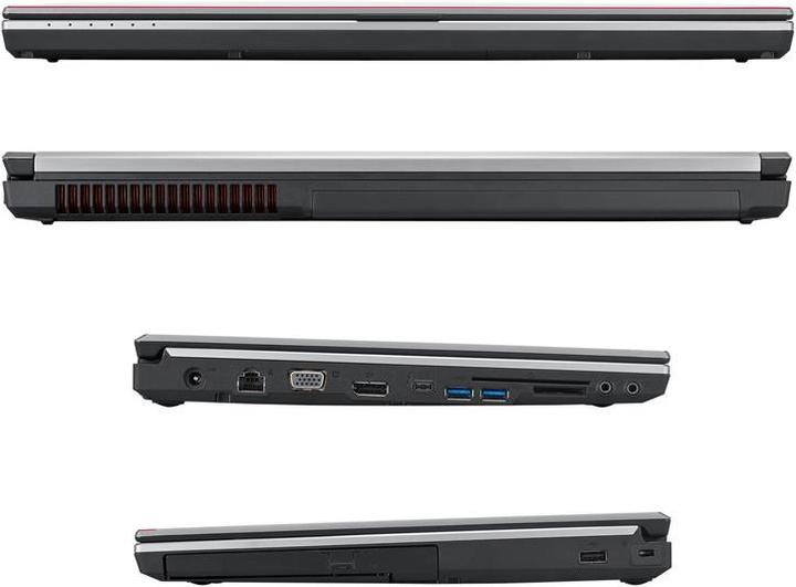 Actual product image Fujitsu Celsius H760 (15.60", Intel Core i7-6820HQ, 16 GB, 512 GB, CH)