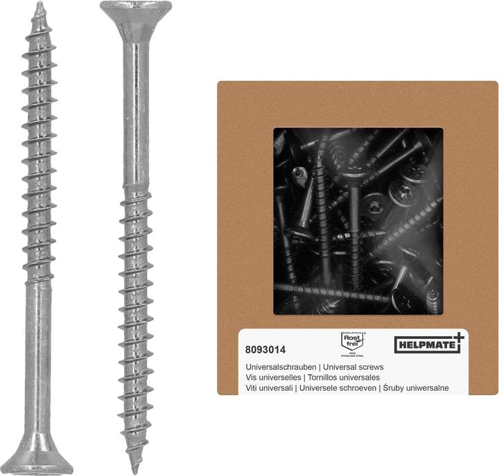 Actual product image Helpmate Universal screws (200 Screws per piece)