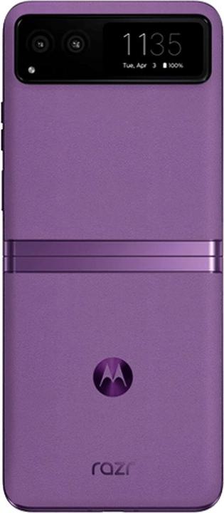 Actual product image Motorola Razr 40 (256 GB, Summer Lilac, 6.90", SIM + eSIM, 64 Mpx, 5G)