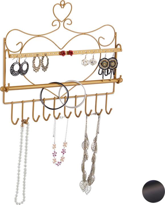 Image du produit Relaxdays Porte-bijoux mural