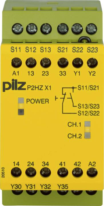 Immagine prodotto Pilz Relè di sicurezza P2HZX1 230 Vca