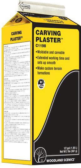Actual product image Woodland Scenics Modeling plaster 1/2 Gal