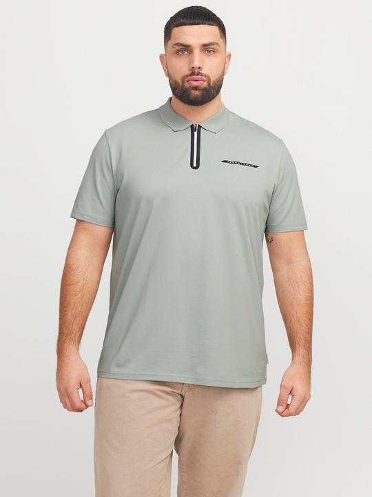 Image du produit Jack & Jones Plus Size Gedruckt Poloshirt Poloshirt (5XL)