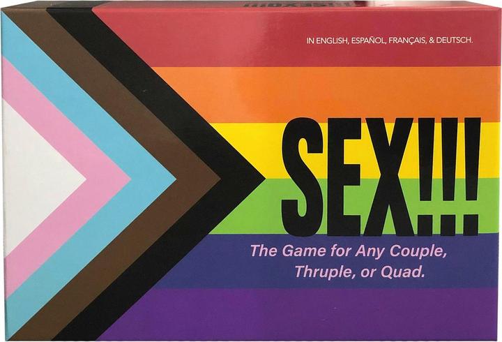 Actual product image Kheper Games Sex!!! (Board game, English, French, German)