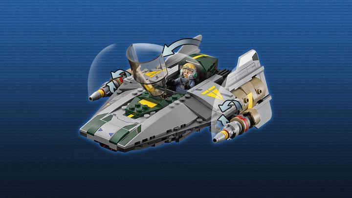 Actual product image LEGO Star Wars Vader's TIE Advanced vs. A-Wing Starfigh (75150, LEGO Star Wars)