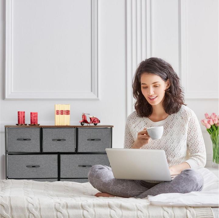 Actual product image Relaxdays Chest of drawers (100 x 30 x 100 cm)
