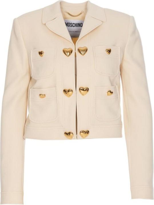 Moschino Giacche Bianco (44)