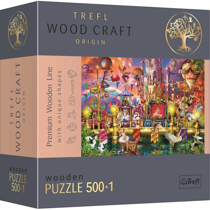 Produktbild Magni Holzpuzzle 500+1 Teile - Magische Welt (500 Teile)