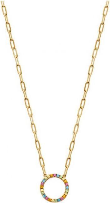 Immagine prodotto Lara COLLANA Placcato -40+3+2CM - ZIRCONI MULTICOLORE