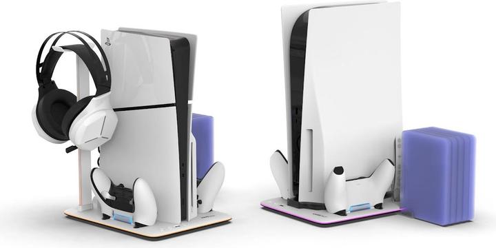 Immagine prodotto Maxx Tech PS5 DLX LED Mult-Functional Stand for all PS5 consoles (PS5)
