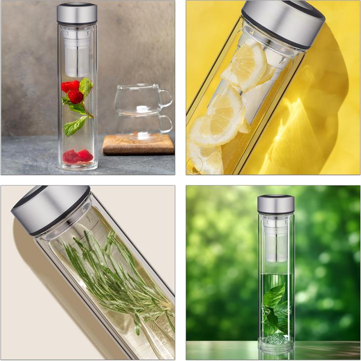 Actual product image Relaxdays Tea bottle (0.50 l)