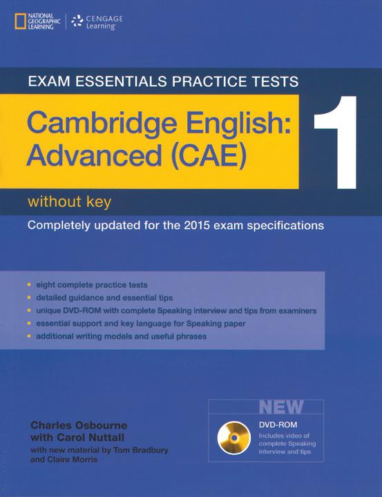 Actual product image Exam Essentials Practice Tests: Cambridge English Advanced 1 with DVD-ROM (English, Eunice Yeates, Tom Bradbury, 2019)