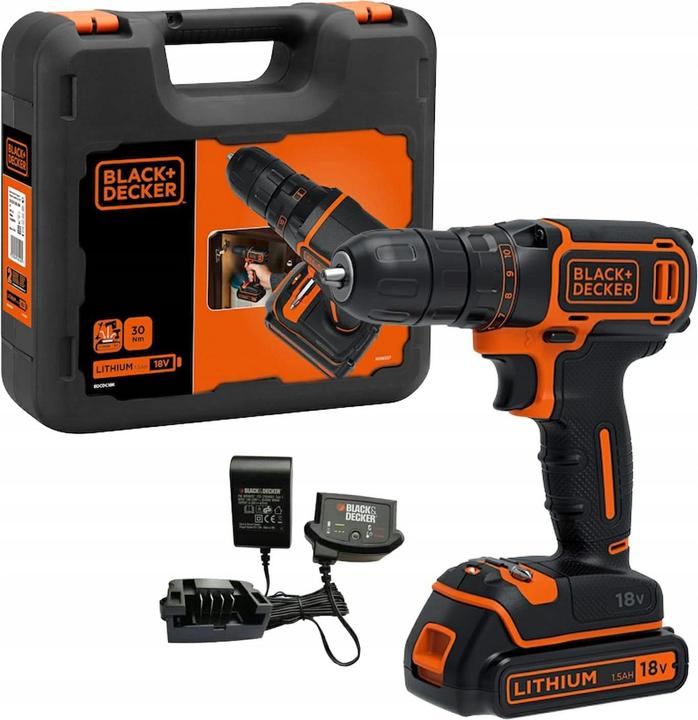 Immagine prodotto Black & Decker BDCDC18K (Batteria ricaricabile)