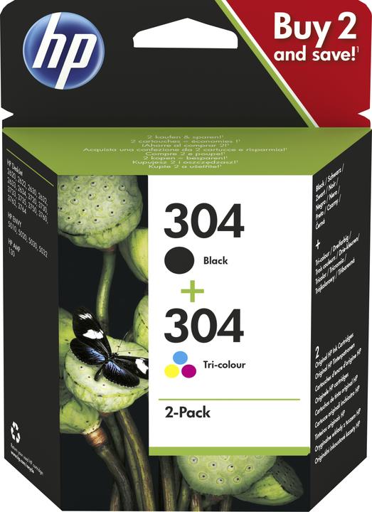 Image du produit HP 304 2-Pack (M, CF, C, Y)
