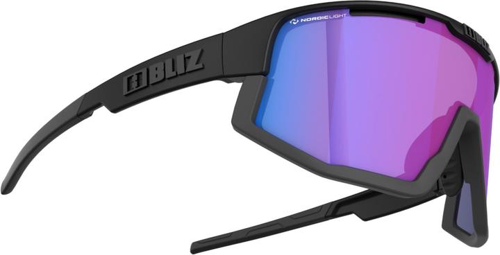 Immagine prodotto Bliz Fusion Nano Optics Luce Nordica (Nero opaco, Begonia w Viola multi)