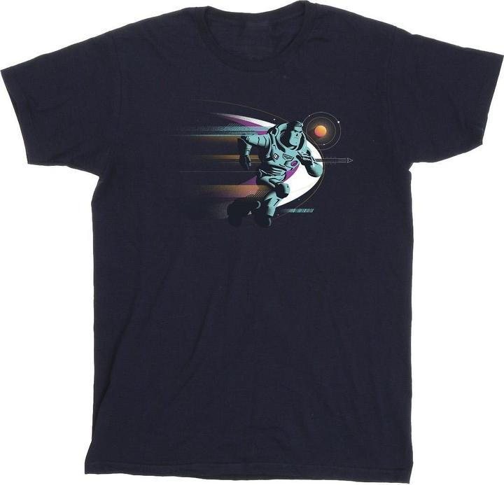 Actual product image Disney Mens Lightyear Running Buzz T-Shirt (XXL)