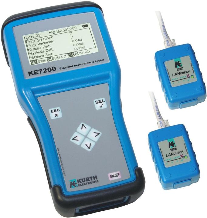 Produktbild Kurth KE 7200 LAN/Netzwerk-Tester