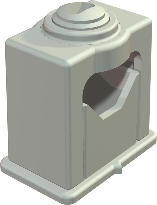 OBO Bettermann Morsetto Grip iso 3040 6-16mm 2 pezzi grigio chiaro