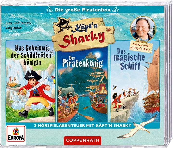 Image du produit Käpt'n Sharky - Le grand coffret pirate (3 CD) (Jutta Longreuter, Jeremy Langreuter, Silvio Neuendorf, Axel Prahl, Allemand)