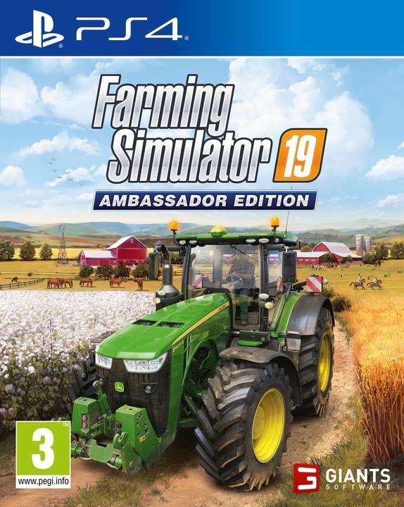 Immagine prodotto Giants Software Farming Simulator 19 - Edizione ambasciatore (PS4, EN, DE)