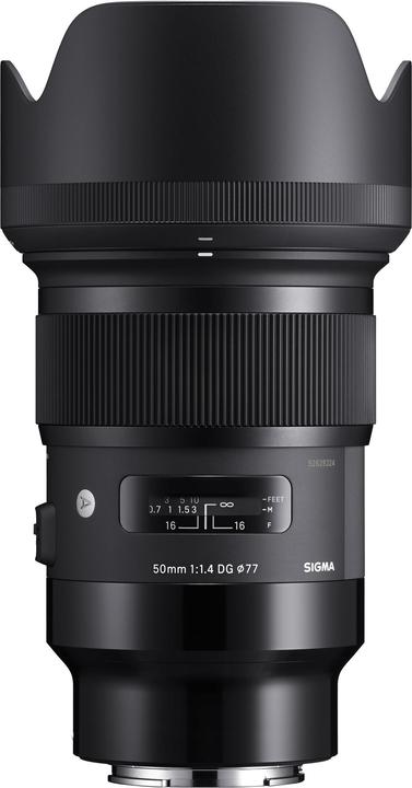 Image du produit Sigma 50mm f/1.4 DG HSM ART, Sony E - (EU) (Sony E, Plein format, APS-C / DX)
